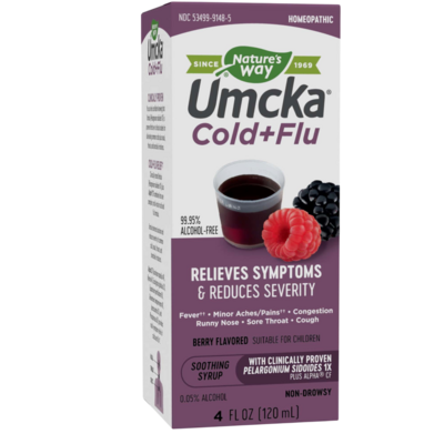Umcka® Cold+Flu Syrup Berry 120 Milliliters