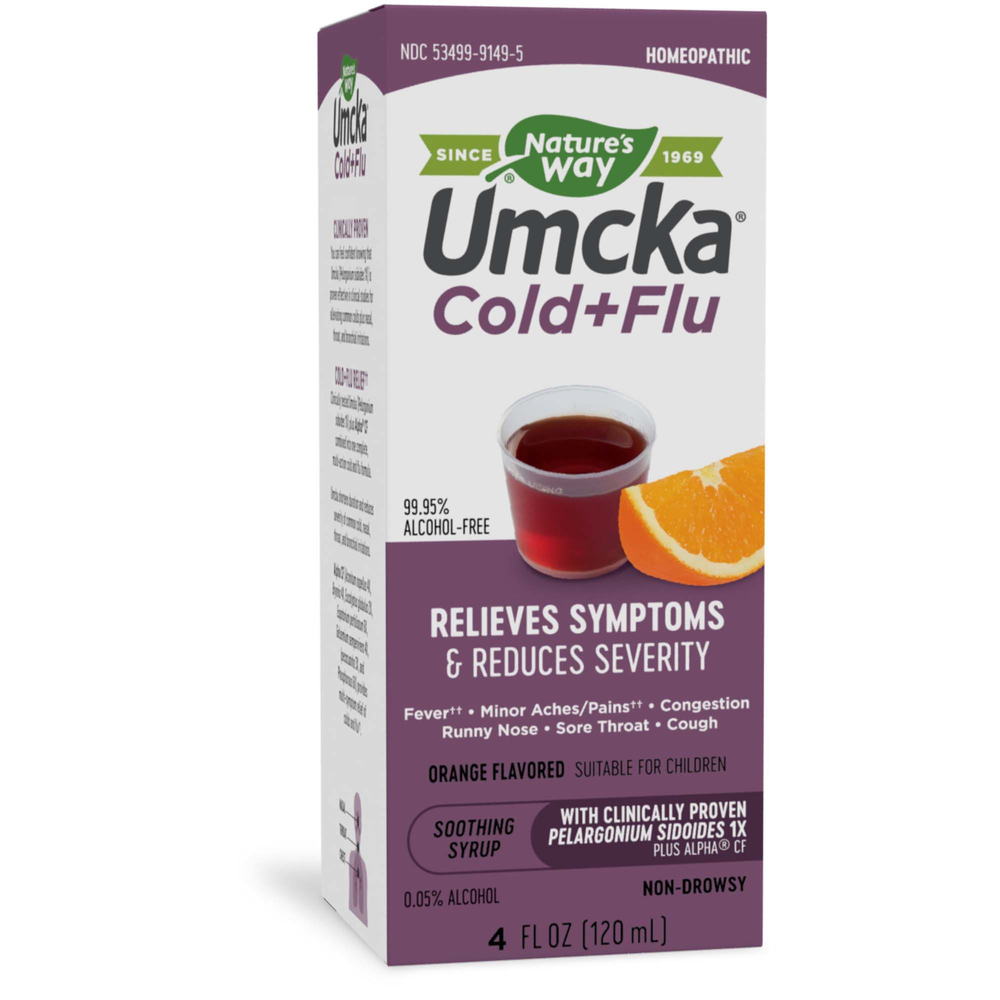 Umcka® Cold+Flu Syrup Orange product image
