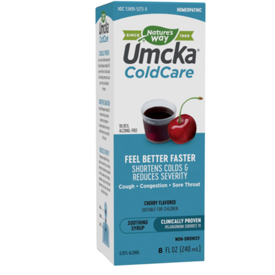 Umcka® ColdCare Alcohol Free Cherry Syrup 240 Milliliters