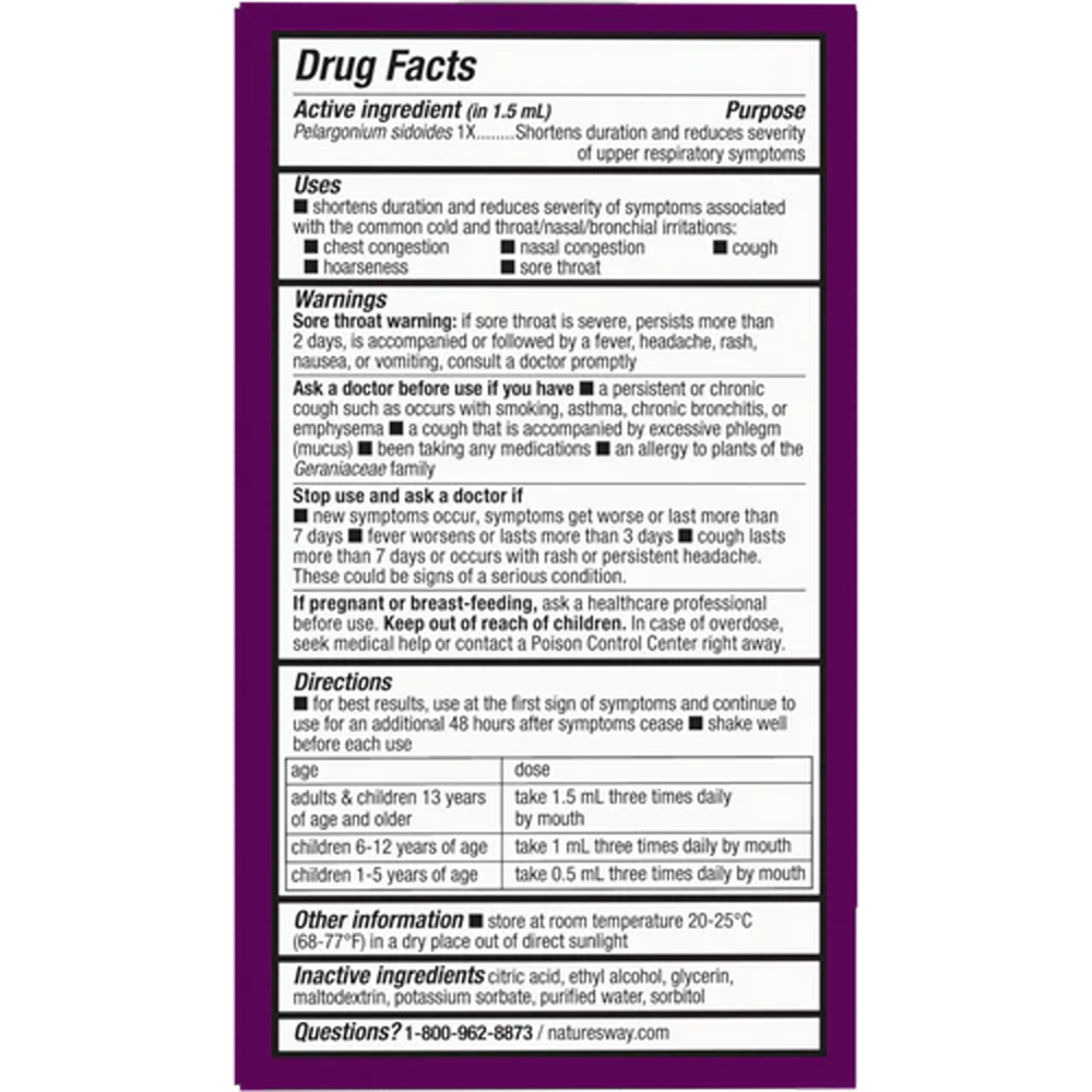 Product image for Umcka® ColdCare Original Alcohol Free Drops.