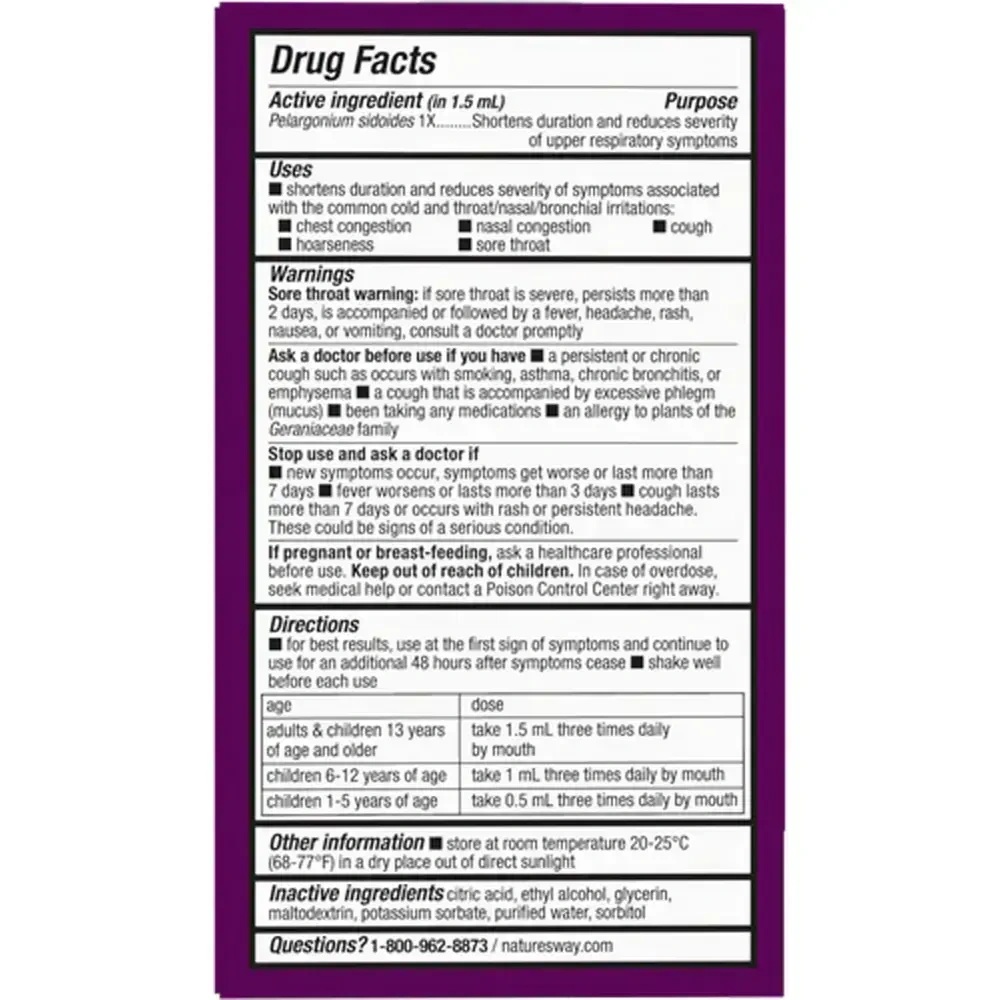 Product image for Umcka® ColdCare Original Alcohol Free Drops.
