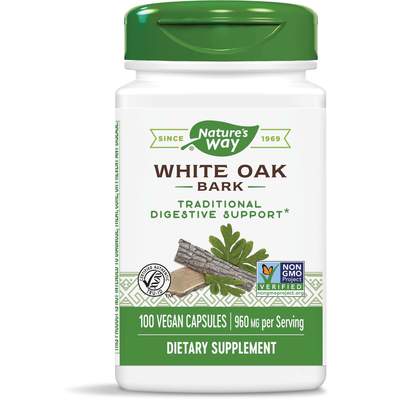 White Oak Bark 100 capsules