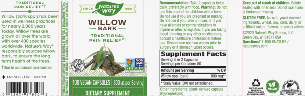 Product image for White Willow.