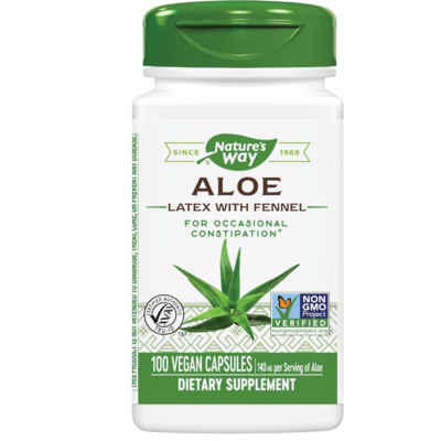 Aloe Latex with Fennel 100 capsules
