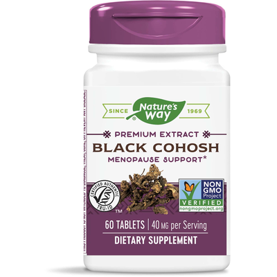 Black Cohosh Standardized 60 tablets