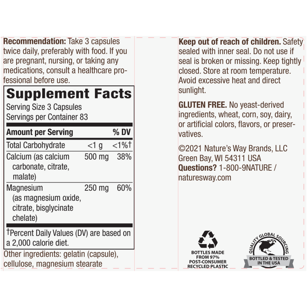 Product image for Calcium &amp; Magnesium.