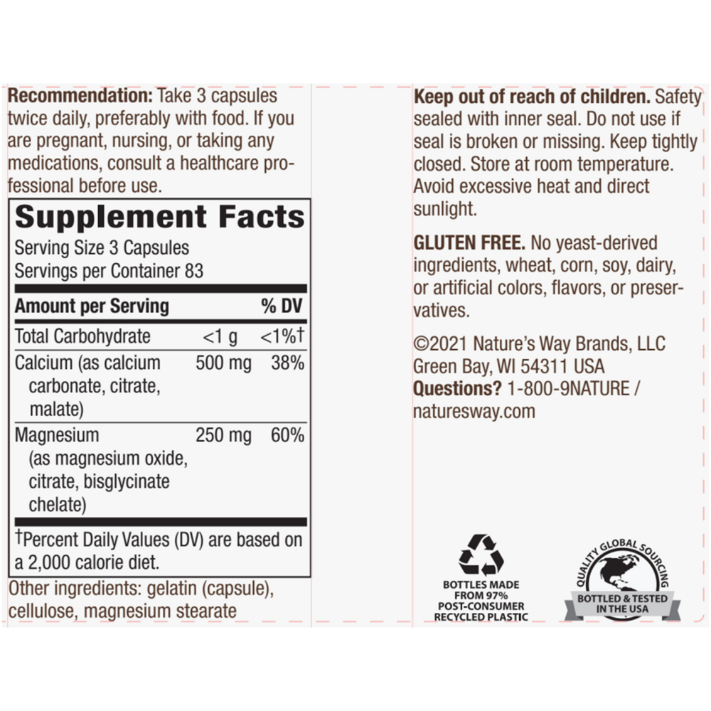Product image for Calcium &amp; Magnesium.
