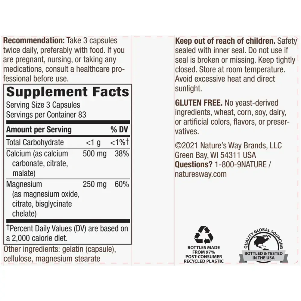 Product image for Calcium &amp; Magnesium.