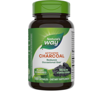 Charcoal Activated 100 capsules