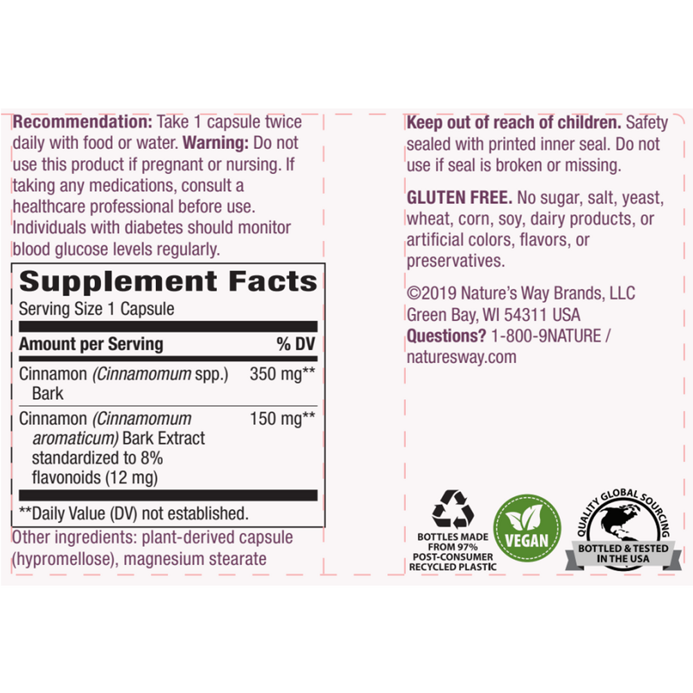 Product image for Cinnamon Standardized.