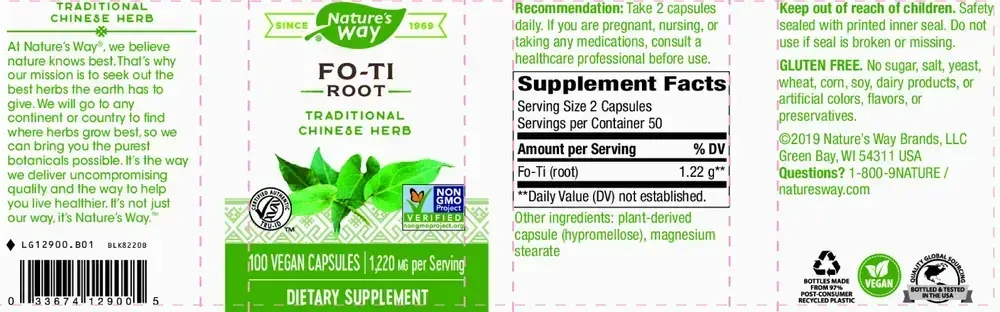 Product image for Fo-Ti Root.