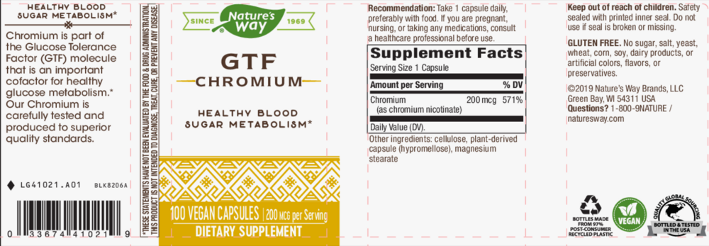 Product image for GTF Chromium.