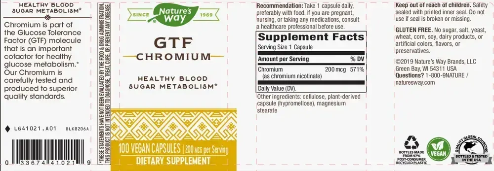 Product image for GTF Chromium.