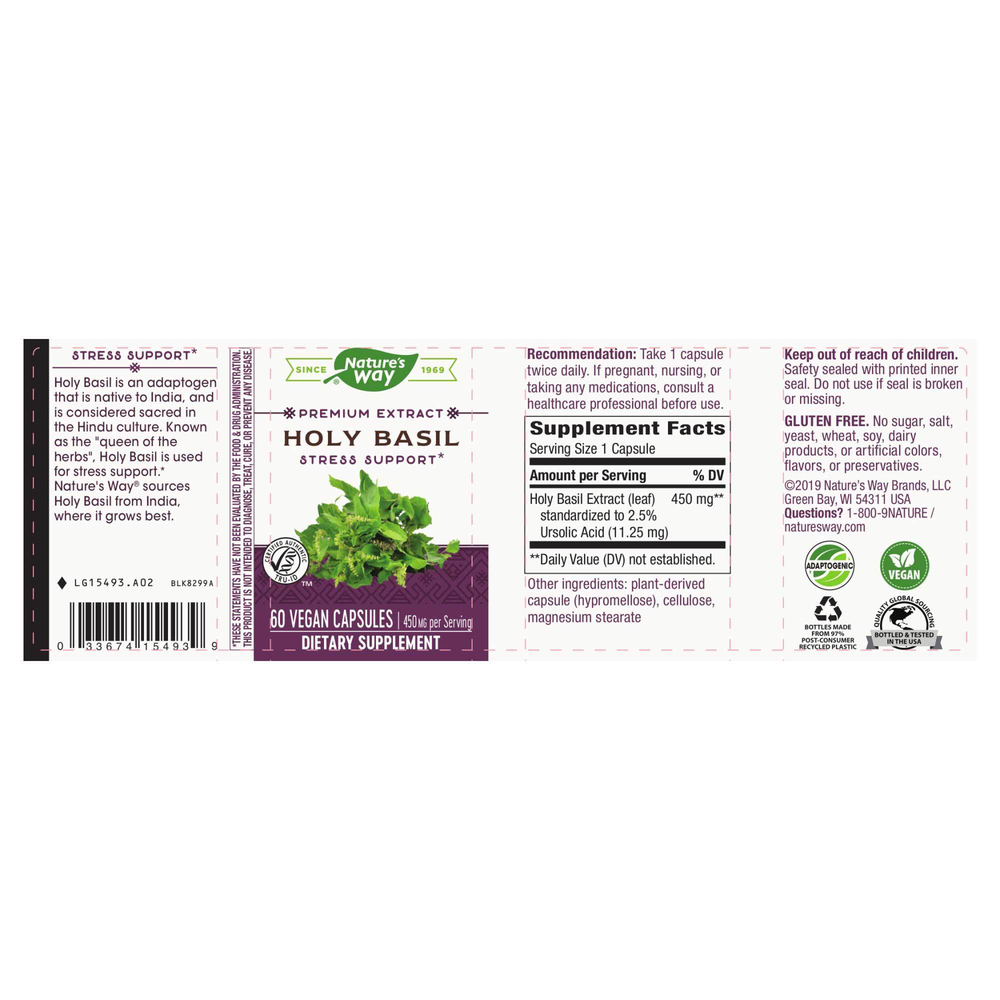 Product image for Holy Basil.
