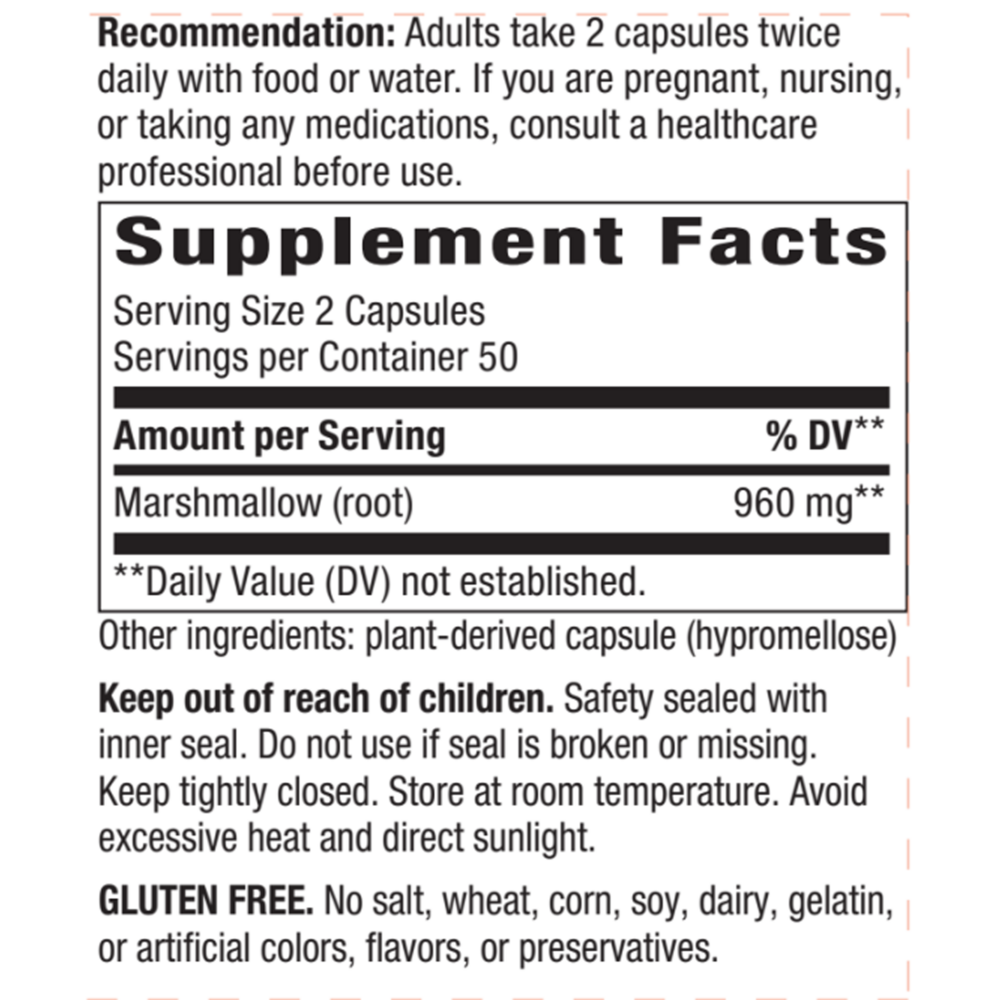 Product image for Marshmallow Root.