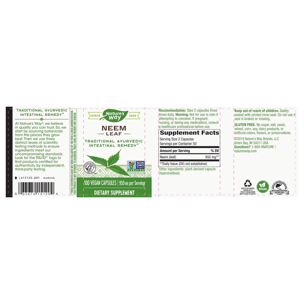 Product image for Neem Leaf.