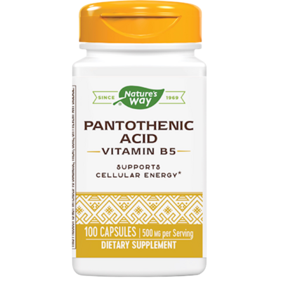 Pantothenic Acid 100 capsules