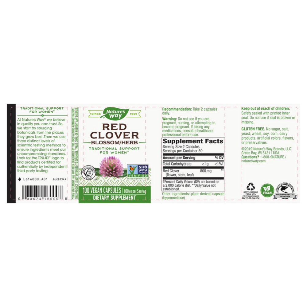 Product image for Red Clover Blossom / Herb.