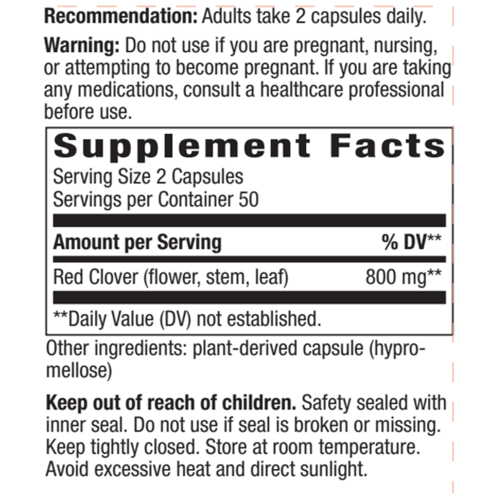 Product image for Red Clover Blossom / Herb.