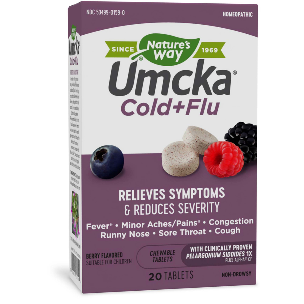 Umcka® Cold+Flu Berry Chewable product image
