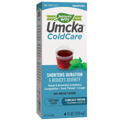 Umcka® ColdCare Menthol Syrup 120 Milliliters Umcka® ColdCare Menthol Syrup 120 Milliliters