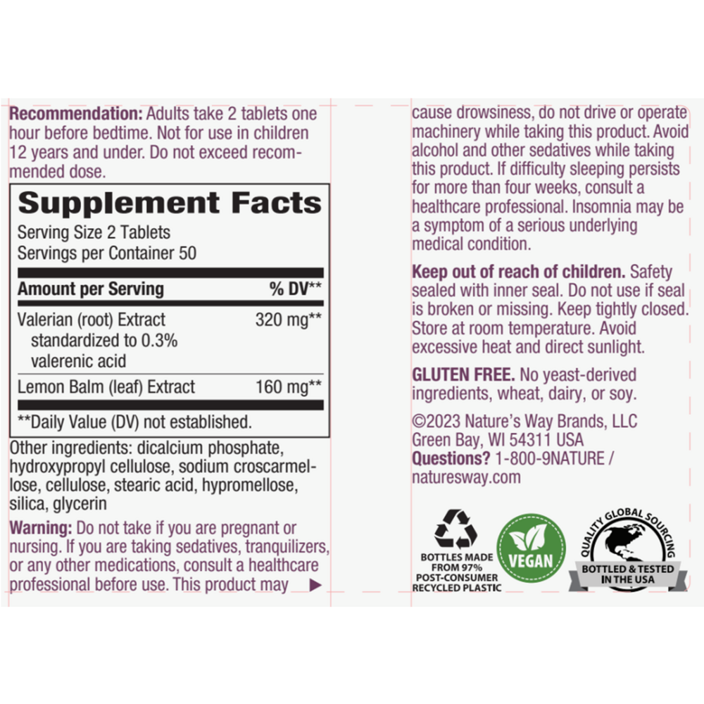 Product image for Valerian Nighttime™.