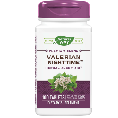 Valerian Nighttime™ 100 tablets Valerian Nighttime™ 100 tablets
