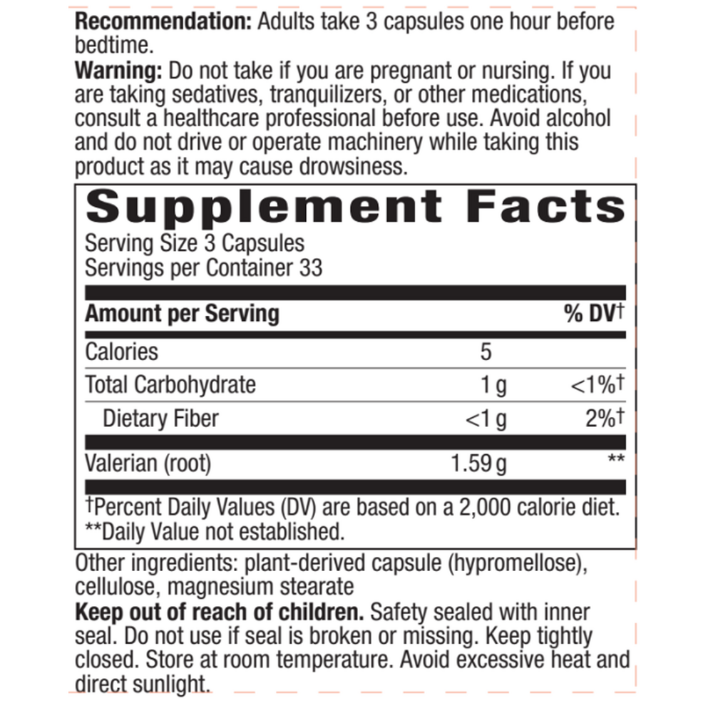 Product image for Valerian Root.