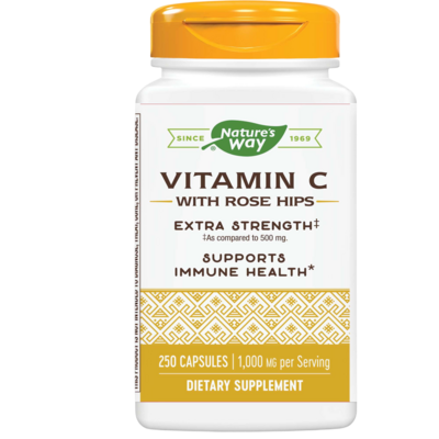 Vitamin C 1000mg with Rose Hips 250 capsules