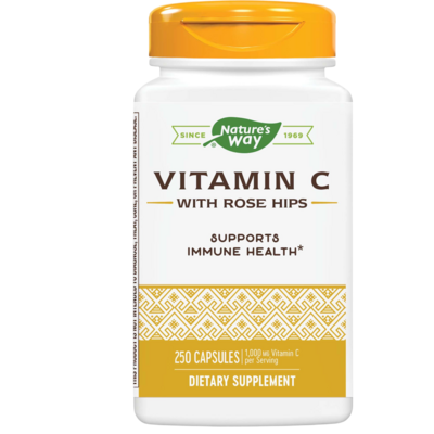 Vitamin C 500 with Rose Hips 250 capsules