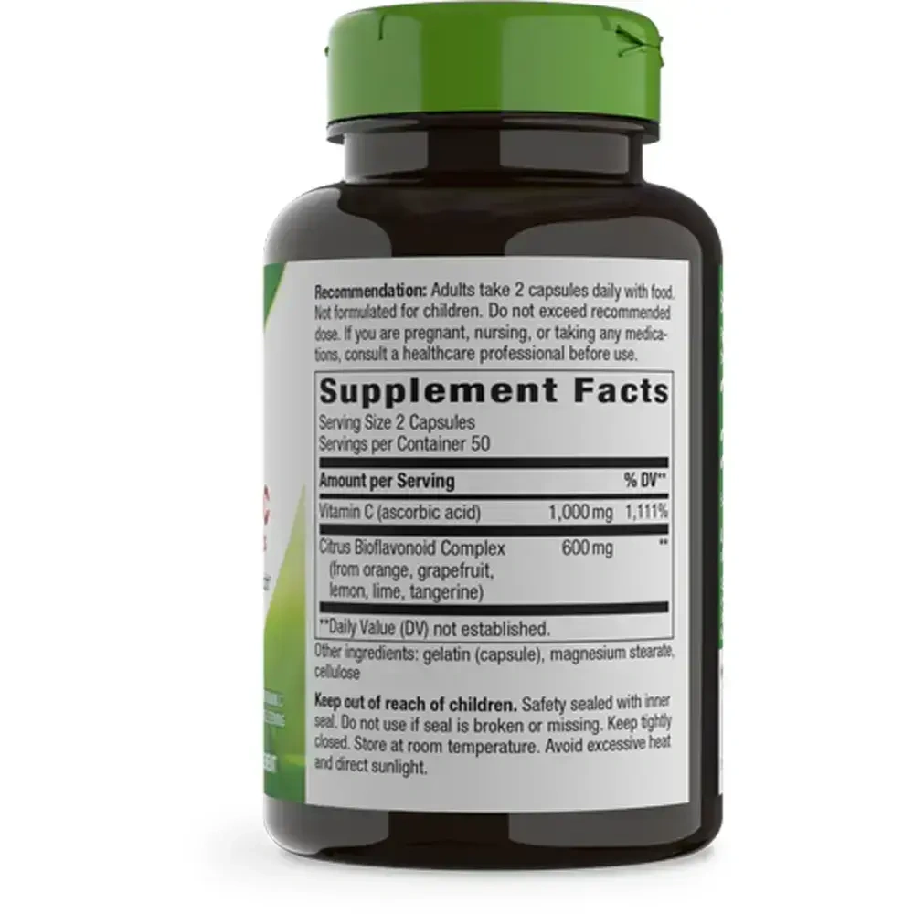 Product image for Vitamin C 1000mg with Bioflavonoids.