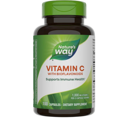 Vitamin C 1000mg with Bioflavonoids 100 capsules
