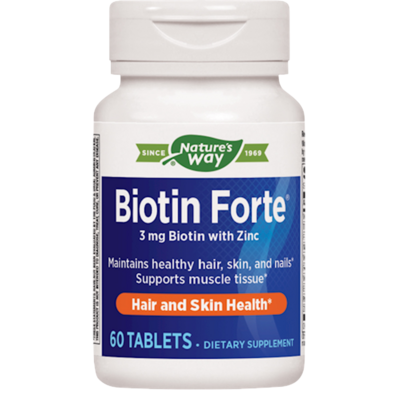 Biotin Forte® 3mg with Zinc 60 tablets