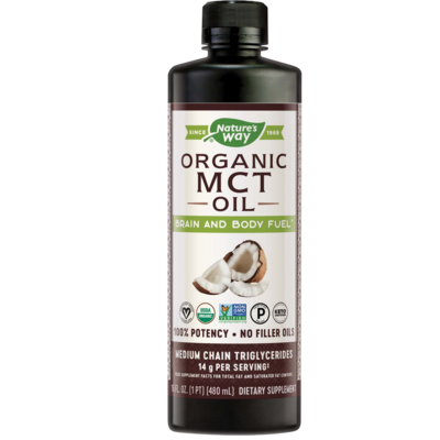100% MCT Oil 480 Milliliters