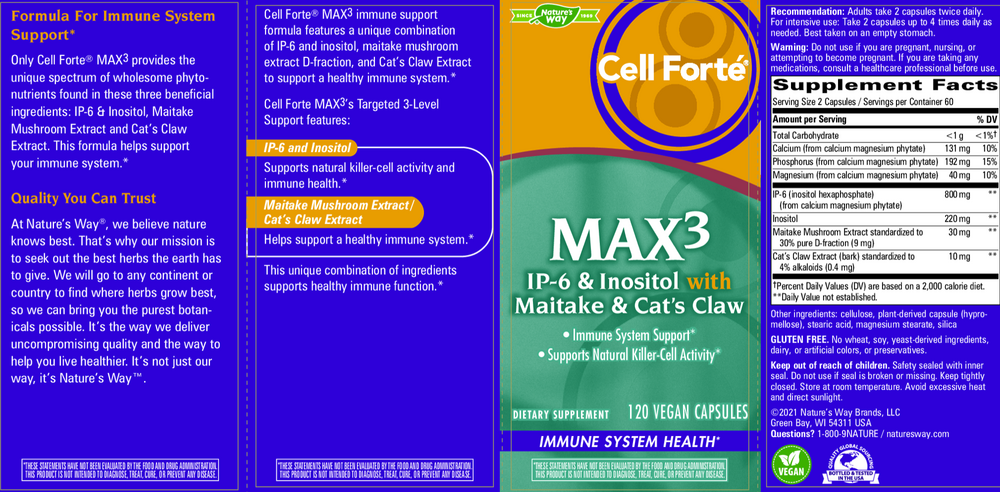 Product image for Cell Forte MAX3.