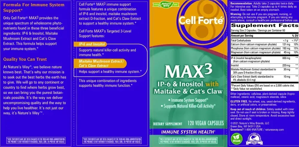 Product image for Cell Forte MAX3.