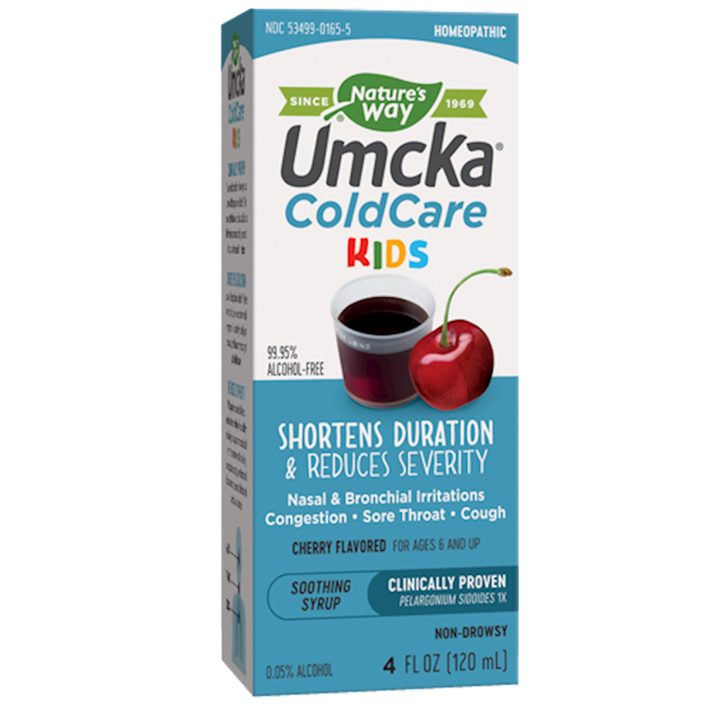 Product image for Umcka ColdCare Kids Syrup Cherry.