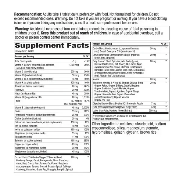 Product image for Alive! Adult Ultra Potency Complete Mult.