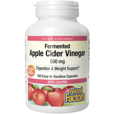 Apple Cider Vinegar 500mg 180 capsules