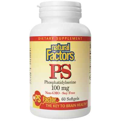 PS (phosphatidylserine) 100mg 60 Softgels