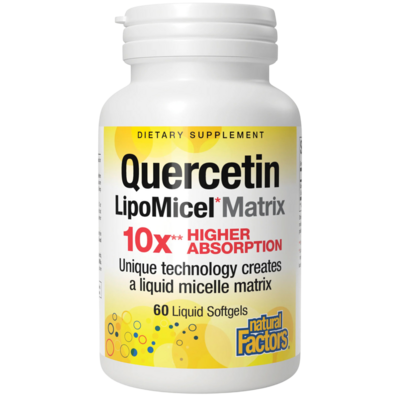 Quercetin LipoMicel Matrix 60 Softgels