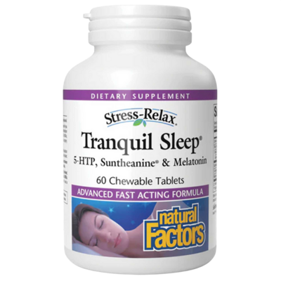 Tranquil Sleep® Chewable Tablets, Tropical Flavor