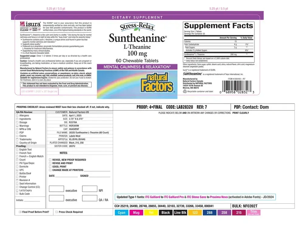 Product image for Suntheanine L-Theanine.