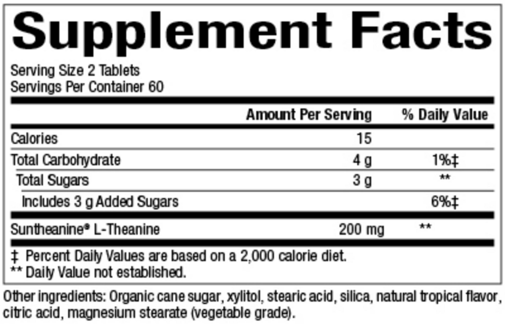 Product image for Suntheanine L-Theanine.