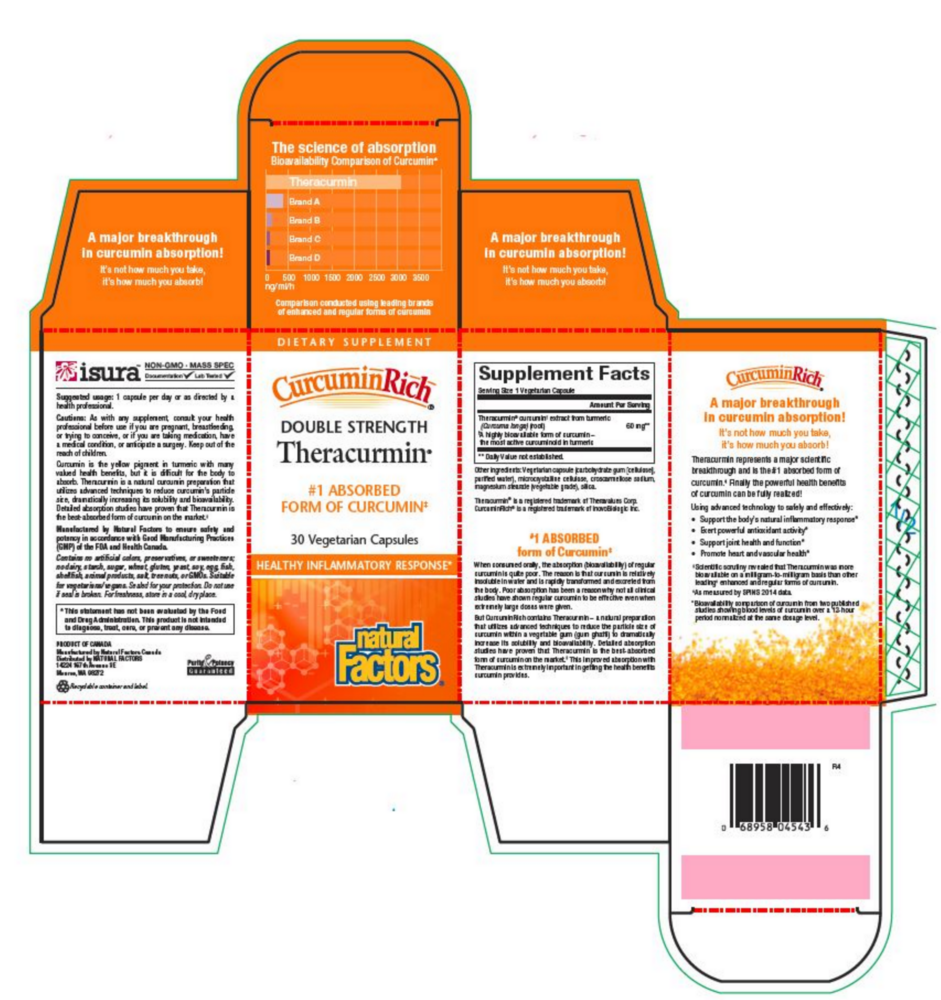 Product image for Double Strength Theracurmin.