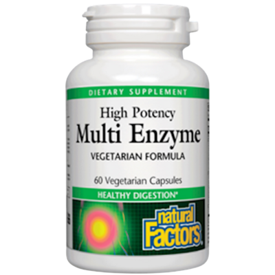 Multi Enzyme Vegetarian Form 60 capsules