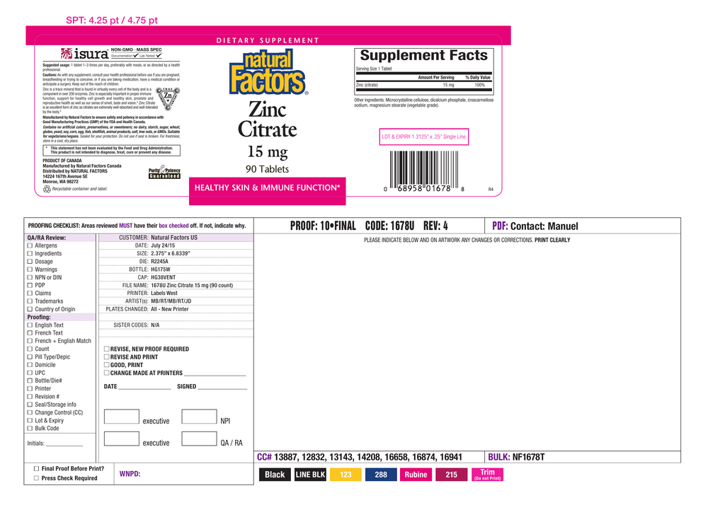 Product image for Zinc Citrate.