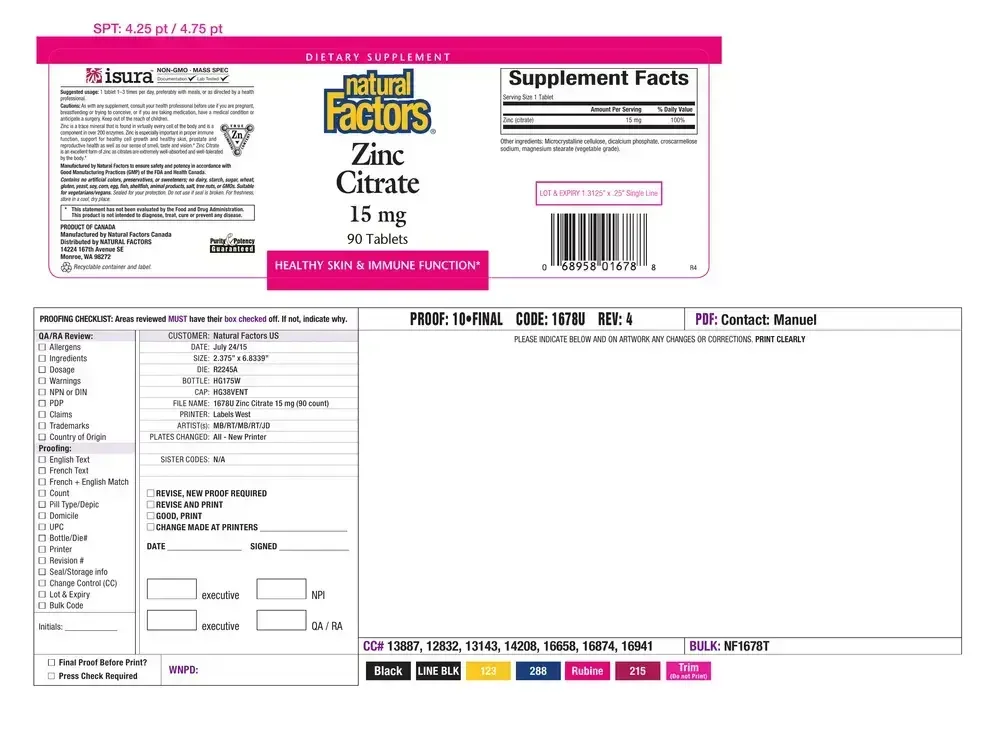 Product image for Zinc Citrate.