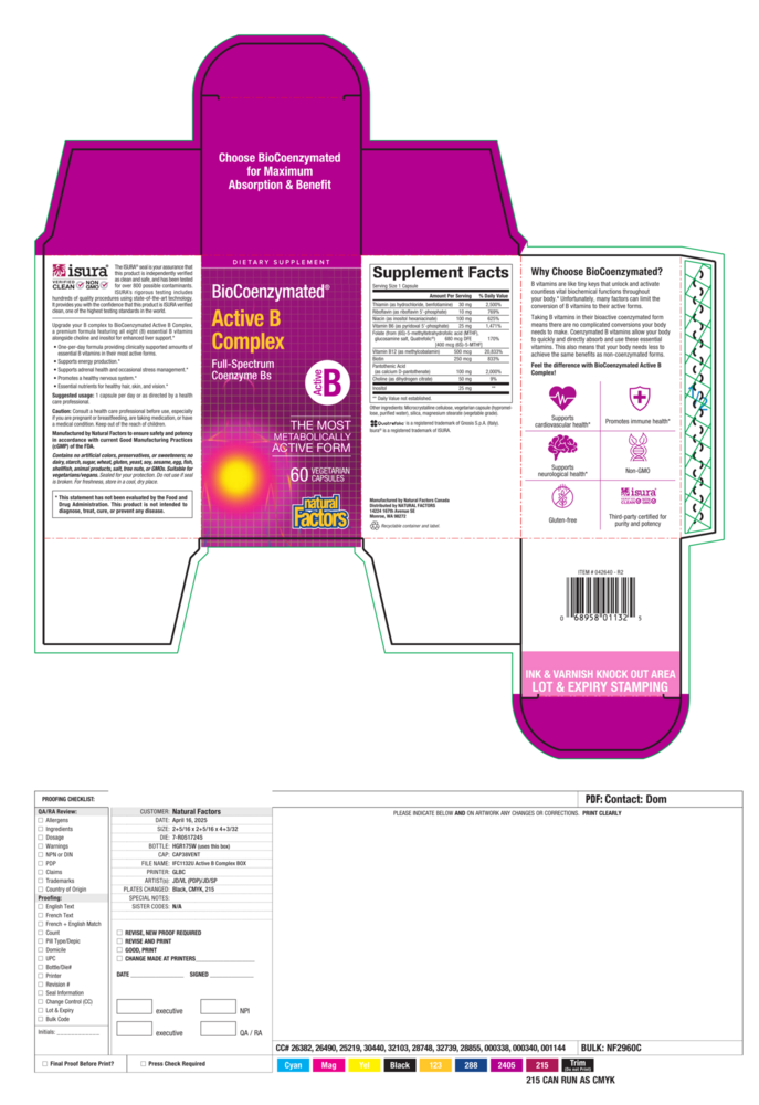 Product image for Biocoenzymated Active B Complex.