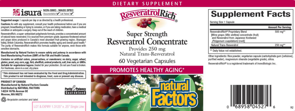 Product image for Resveratrol Concentrate.